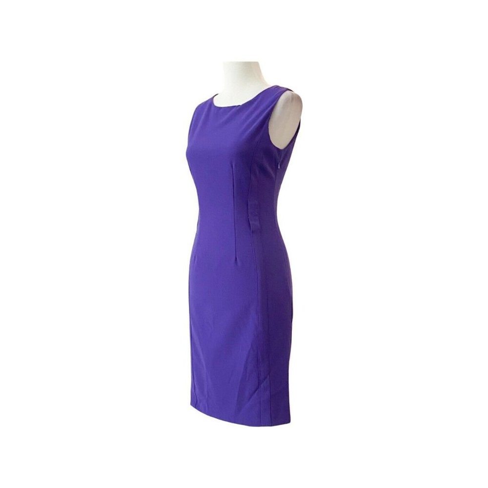 Calvin Klein Purple Sleeveless Dress